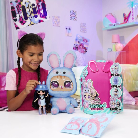 LOL Surprise Tweens Costume Fashion Doll Aya Cherry with Inflatable Blue Bunny - Picture 5 of 5